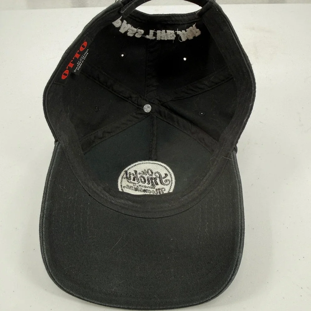 Ole Smoky Tenessee Moonshine Baseball‎ Cap Mens OSFM Black Pass The Jar Hat